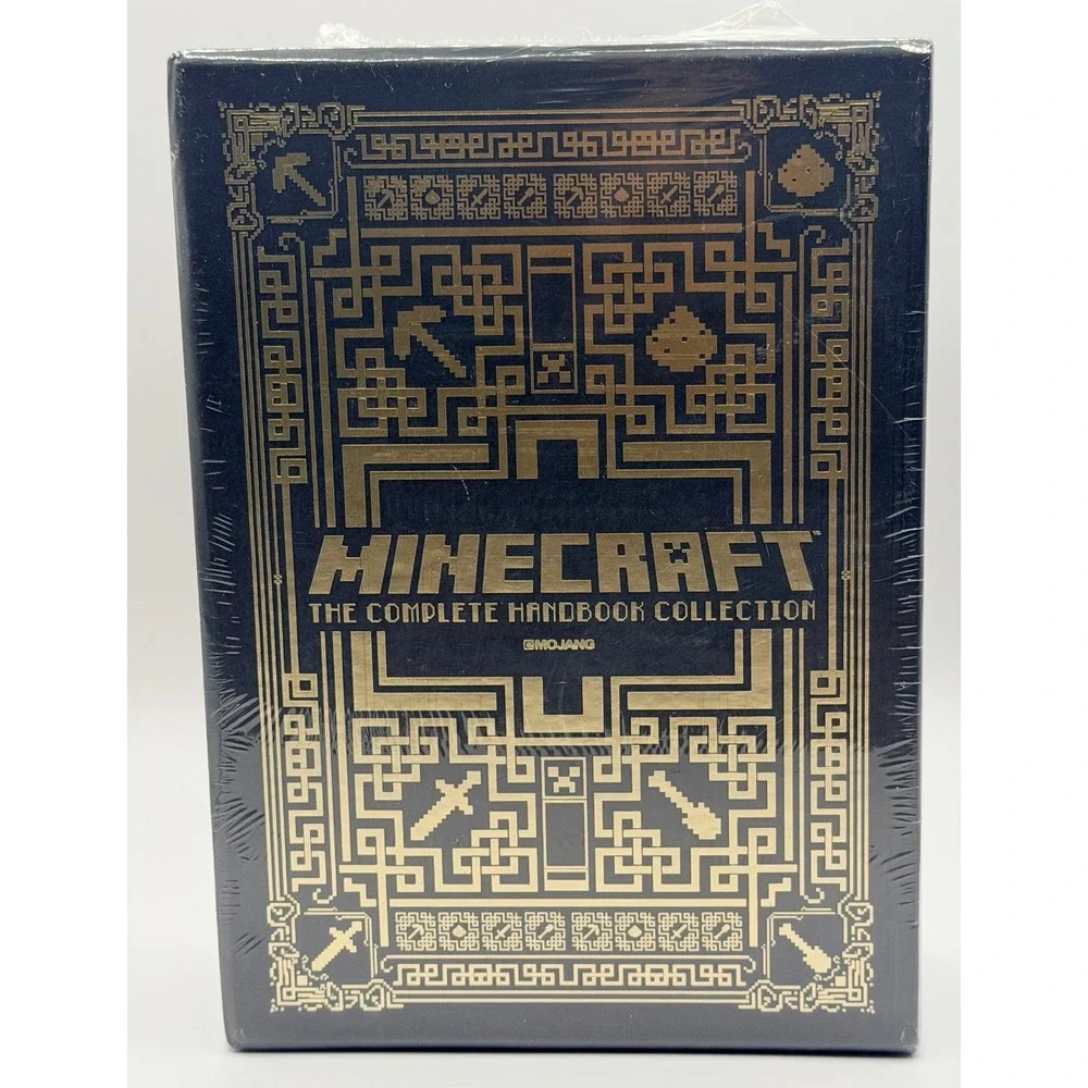 Minecraft: The Complete Handbook Collection Mojang 4 Hardbacks New Sealed